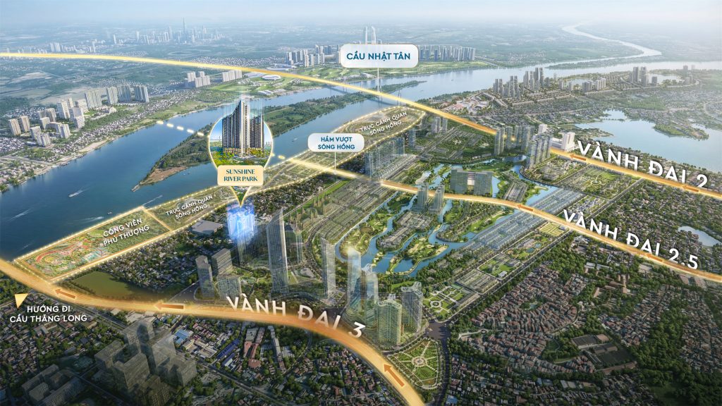 Vị trí kết nối của Sunshine River Park