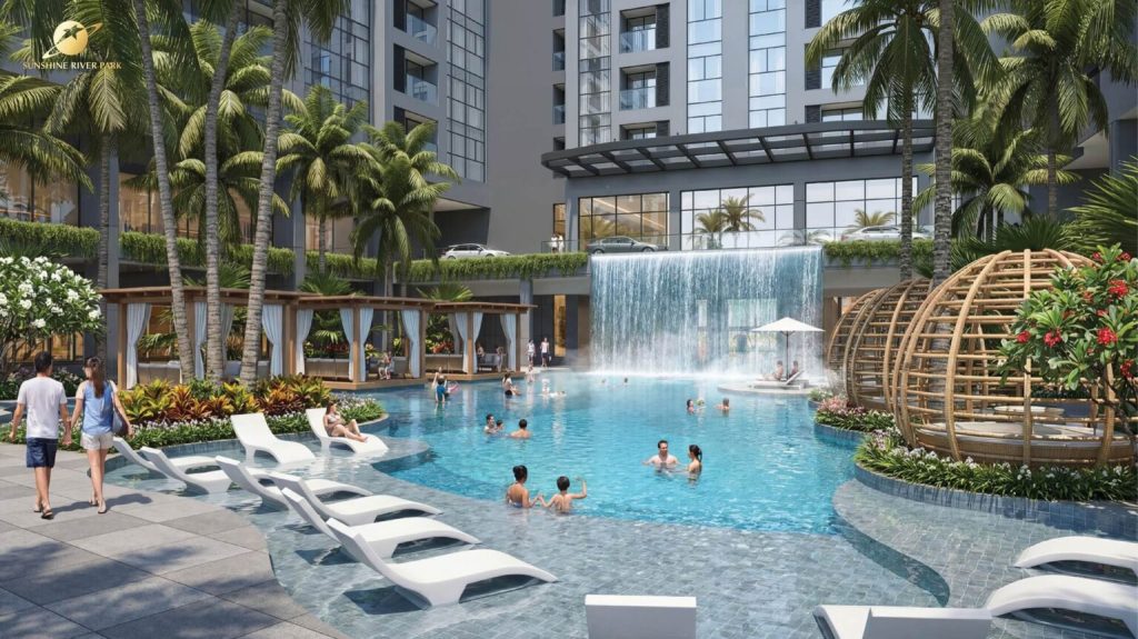 Tổ hợp hệ tiện ích nội khu tại Sunshine  River Park