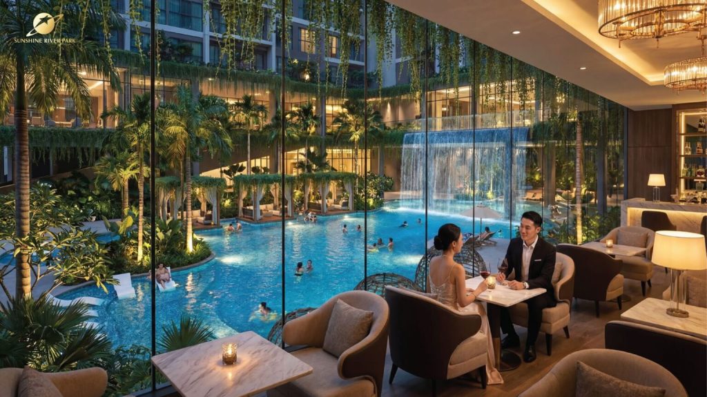 Tổ hợp hệ tiện ích nội khu tại Sunshine  River Park